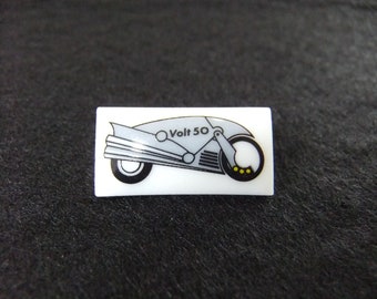 moto futuriste Volt 50 PIN, broche, collector, vélo, rare,