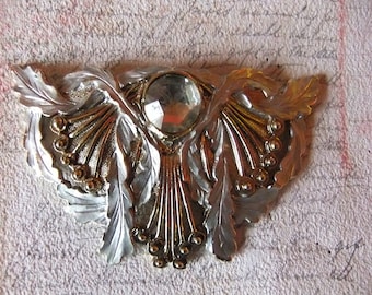 Belt buckle Art Nouveau style beautiful clothing accessory