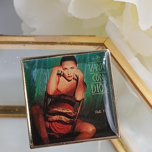 VAYA Con DIOS Pin Time Flies LP Cover Music 90s Collector Vintage Poplight Collection limited No. 450