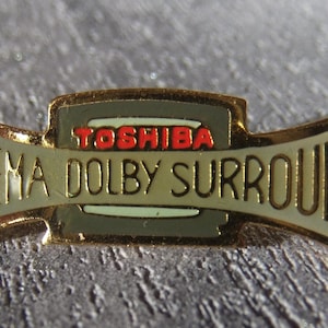 PIN Toshiba Cinema Dolby Surround