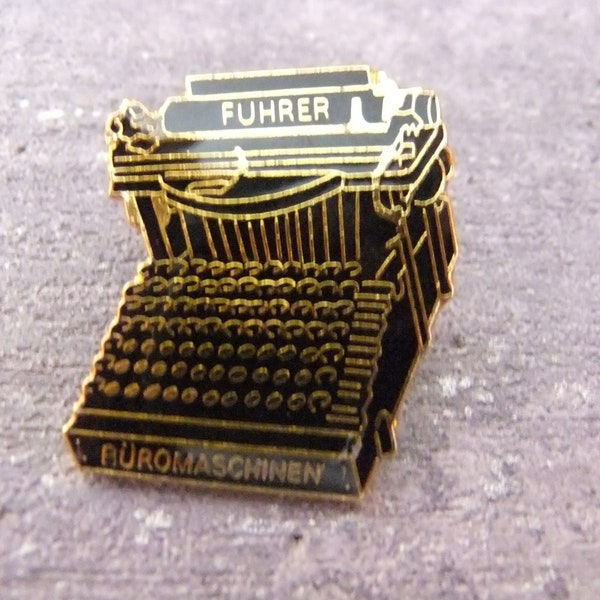 Pin alte Schreibmaschine, Büroartikel, Sammler, Accessoire, Werbemittel