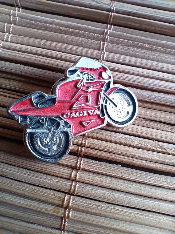 ラペルピン CAGIVA オートバイ バイク イタリア コレクター - Etsy 日本