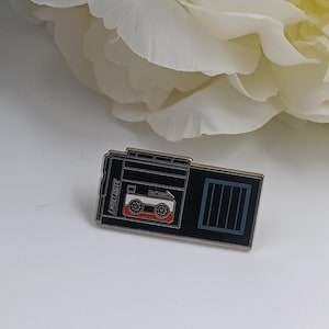 PIN pin cassette recorder, Lootcrate Investigate, 2017, collector