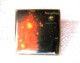 Pin Manfred Mann's Earth Band Cover Album Solar Fire, 90s, Vintage, Collectible, Music, Limited