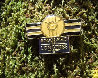 Pin Rodolphe Longines Watch Luxury Collector Merchandise Promotional Item
