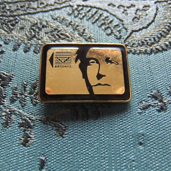 Pin limitiert, Arthur Rimbeaud, franz. Lyriker, selten, Literatur, Sammler, berühmte Persönlichkeit, Anstecknadel, Vintage