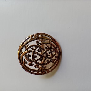 Viking brooch, garment pin, brooch, role play, theater clothing, garment clasp, bronze