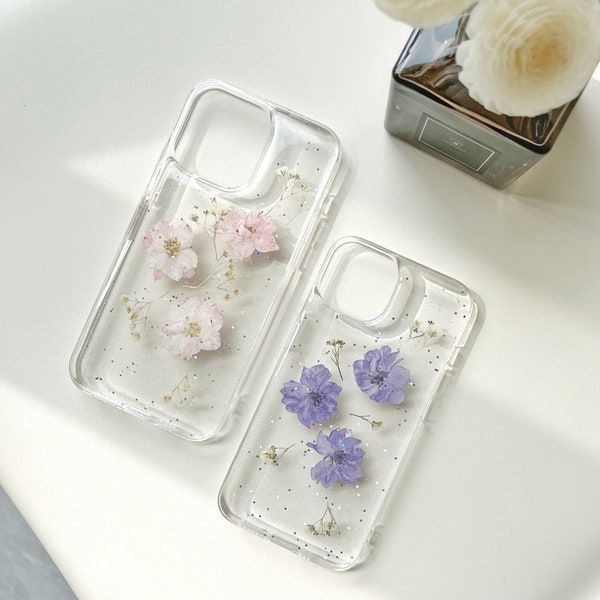 Dry Flower Phone Case | Pretty Floral iPhone 14 13 12 11 8 7 Pro Max XS XR Plus Case