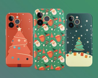 Christmas Phone Case | Xmas Santa Claus cover for iphone 14 13 12 11 pro max
