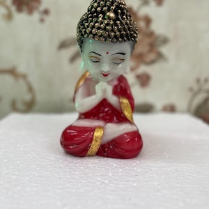 Baby Monk Statue: Whimsical Handicraft Idol for Spiritual Home Decor | Baby Monk Figurine | Baby Monk Statue | Religious Handicraft Statues