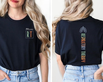 Lung Therapist Shirt Personalized, Respiratory T-Shirt, RT Clinical Instructor, Respiratory Nurse Shirt, Pulmonologist Shirt, Custom RT Gift