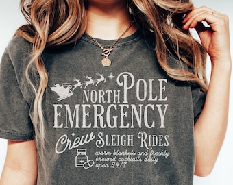 ER Nurse Funny Vintage Christmas Shirt, Er Physician Christmas Shirt, Emergency Department Crew Holiday Tee, ER Team Christmas Tshirt