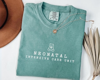 Comfort Colors NICU Nurse Shirt, Neonatal ICU, RN Gift