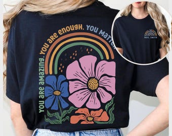 Personalized School Secretary Gift Shirt, Back to School Team Shirt for School Admin Team, School Secretary Custom School Shirt for Work
