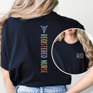 Neonatal ICU Nurse Unisex Work Shirt Personalized, Neonatal Nurse Shirt, NICU Nurse Shirt, Nicu Nurse Gift, Nicu Nurse Instructor Gift