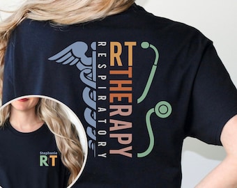 Respiratory Therapist Shirt Men and Women, Lung Therapist Shirt Personalized, Respiratory Nurse Shirt, Pulmonologist Shirt, Custom RT Gift