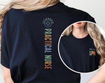 Lpn Nurse Shirt Gift for Work Men and Women Personalized, Custom Shirts for Practical Nurse, Nurse Preceptor Custom Gift, Nurse Appreciation