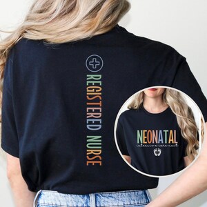 Neonatal ICU Nurse Unisex Work Shirt, Neonatal Nurse Shirt, NICU Nurse Shirt, Nicu Nurse Gift, Nicu Nurse Instructor Gift