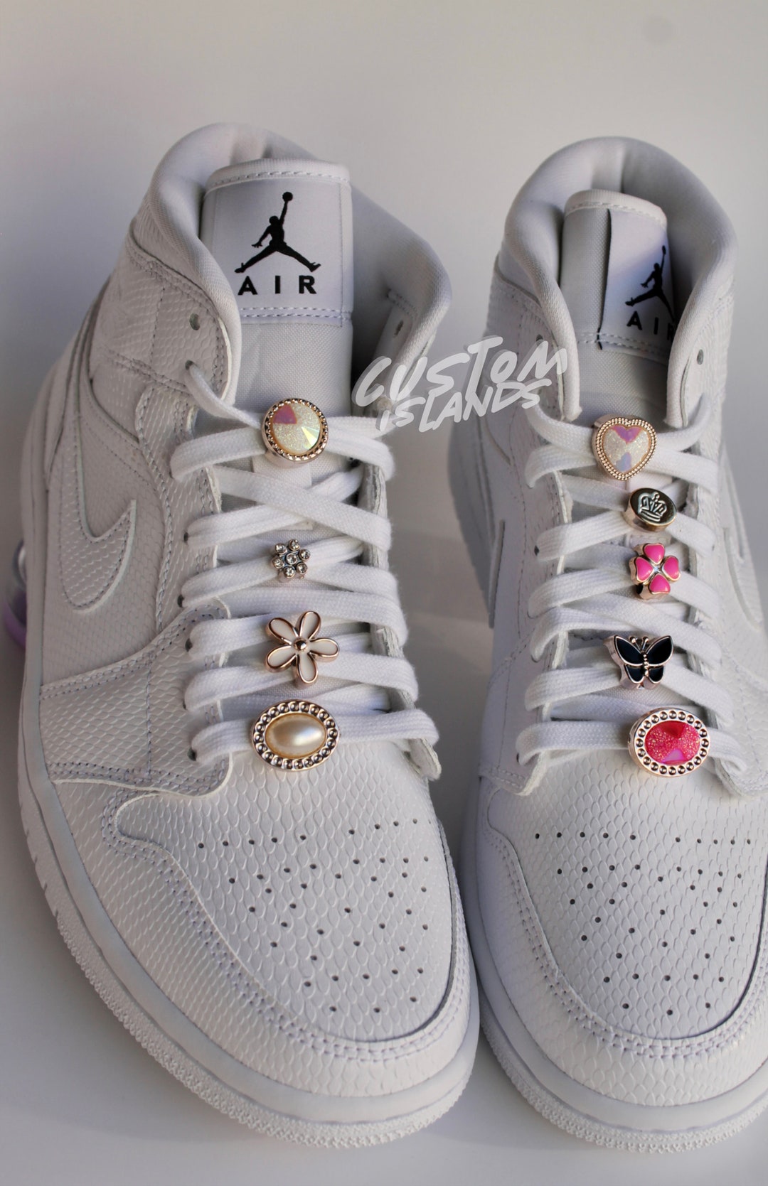 Heart Charm Shoelace Jewelry Sneaker Locks - Etsy