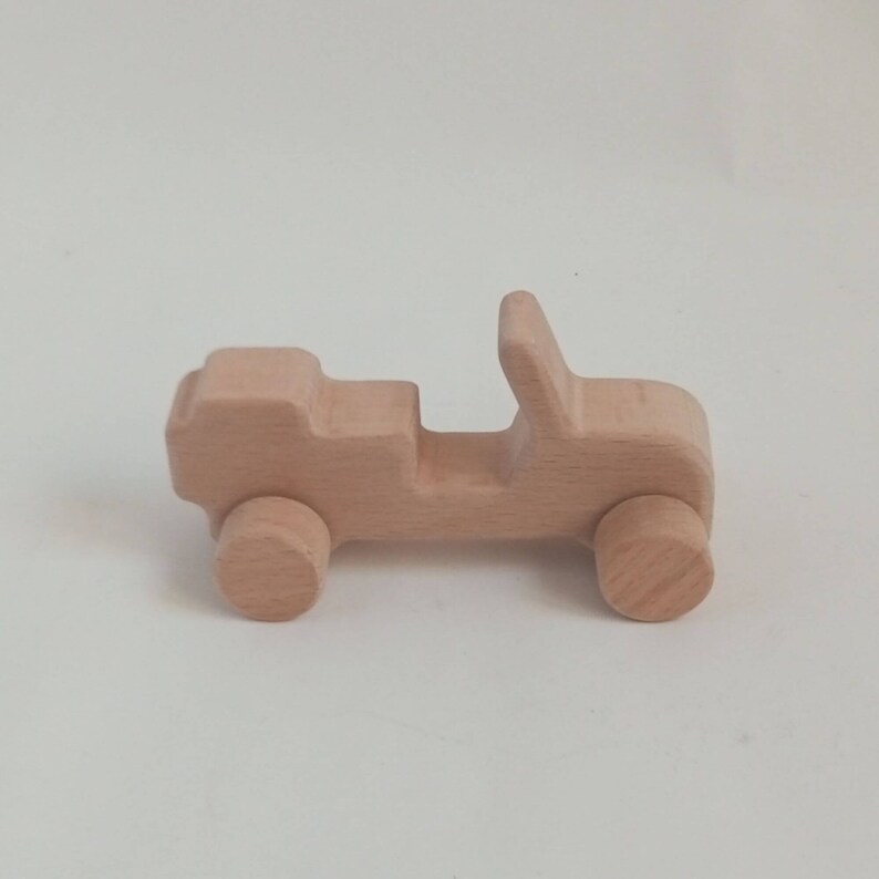 Personalized Wooden Car for Toddler Wood Toys Natural Eco Handmade