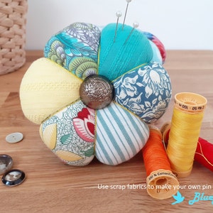 Pumpkin Pin Cushion PDF SEWING PATTERN in two sizes imagem 8