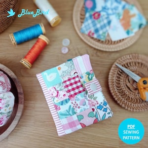 Needle Book with Pockets PDF Sewing Pattern | Scrap Fabric Friendly Project | Beginner-Friendly Instructions