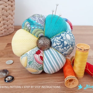 Pumpkin Pin Cushion PDF SEWING PATTERN in two sizes imagem 5