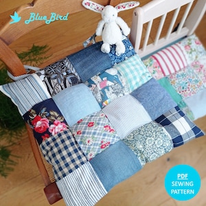 Patchwork Seat Pad - Etsy