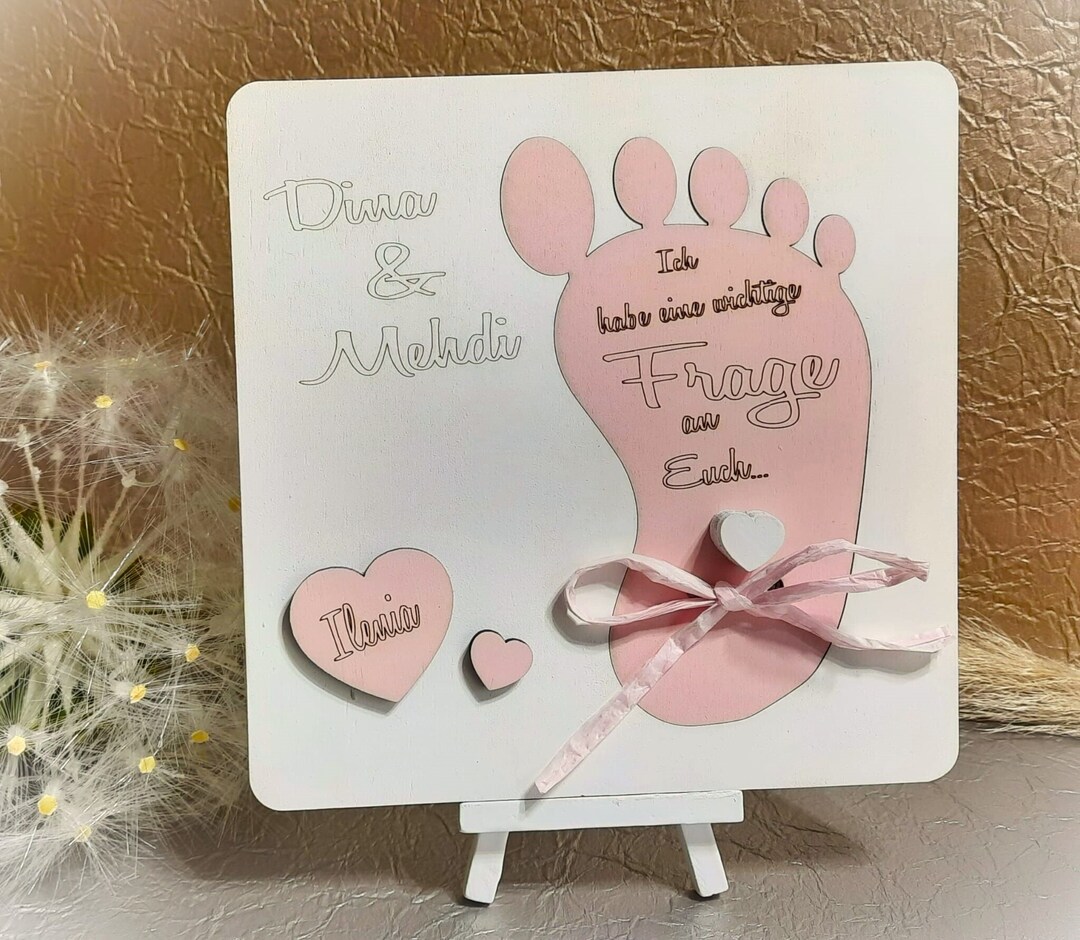Personalized Message Board godfathers Incl. Easel Etsy