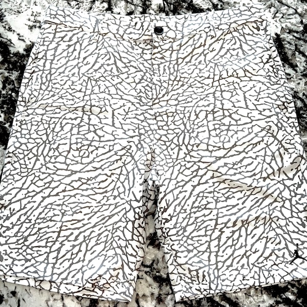 Air Jordan White Elephant print golf shorts Flight Golf 10" Inseam