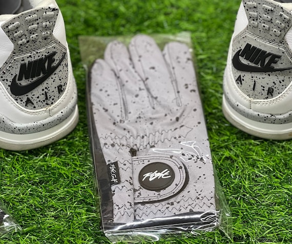Jordan sale gloves sneakers