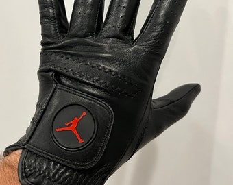 Air Jordan Golf Glove Men's Black & Red