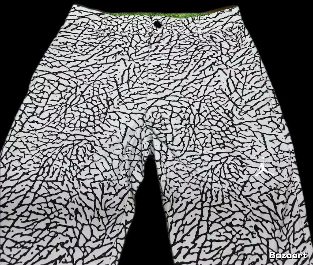 Jordan Golf Joggers Elephant Print Grey - Etsy Jordan Golf Joggers Elephant Print Grey - Etsy