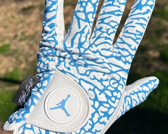 Air Jordan Golf Glove North Carolina Elephant print