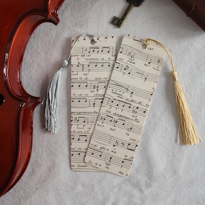 Segnalibri in carta Vintage sound
