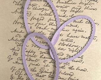 Cardboard frames &quot;Oval Mirror&quot; for scrapbooking, junk journal or decorate diaries and diaries.