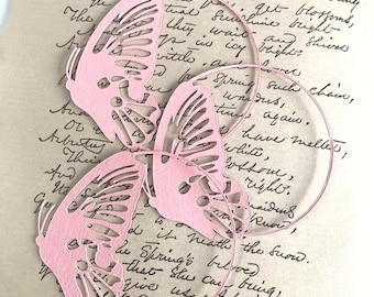 Cardboard frames &quot;Butterfly&quot; for scrapbooking, junk journal or decorate agendas and diaries.