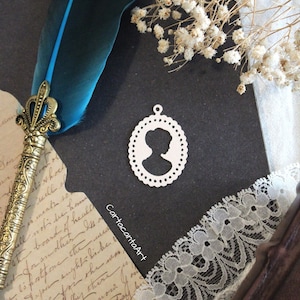 Marco de cartón "Cameo" para scrapbooking, junk journal o para decorar agendas y diarios.