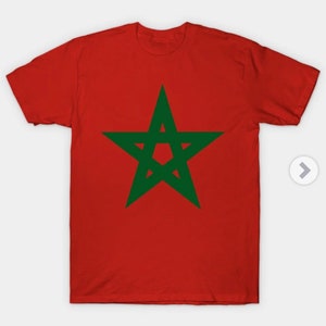 Moroccan Flag  Morocco T-Shirt