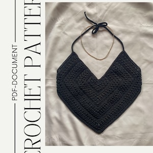 Zen Top / Crochet Pattern / PDF download / Handmade / Step-by-Step / Made to Measure / Video Tutorial image 1