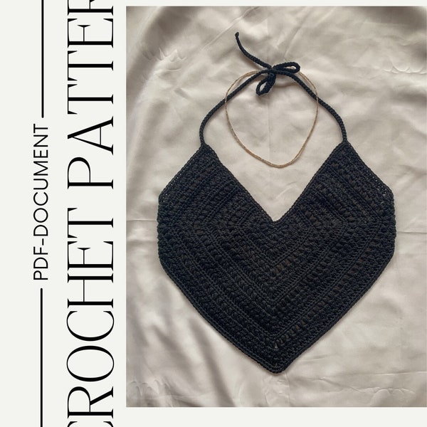 Zen Top / Crochet Pattern / PDF download / Handmade / Step-by-Step / Made to Measure / Video Tutorial