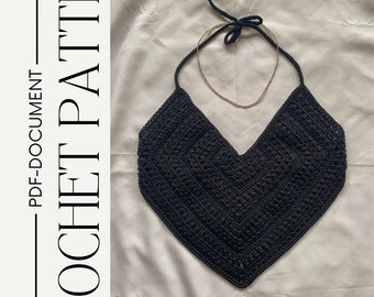 Zen Top / Crochet Pattern / PDF download / Handmade / Step-by-Step / Made to Measure / Video Tutorial