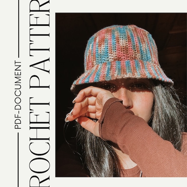 Fruitloop Bucket Hat Crochet Pattern