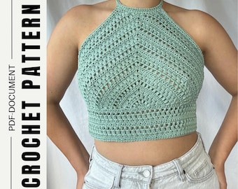 Fusion Top / Crochet Pattern / Made to Measure / Video Tutorial / Intermediate Beginner / PDF download