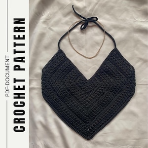 Zen Top / Crochet Pattern / PDF download / Handmade / Step-by-Step / Made to Measure / Video Tutorial