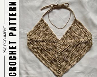 Zen Top 2.0 / Crochet Pattern / PDF-Document / Handmade / Step-by-Step / Made to Measure