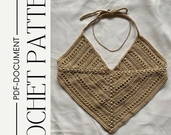Zen Top 2.0 / Crochet Pattern / PDF-Document / Handmade / Step-by-Step / Made to Measure