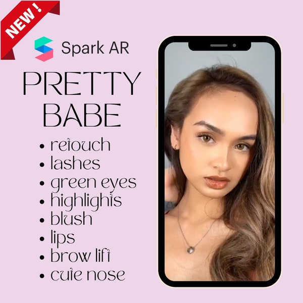 Spark Ar - Pretty Babe Instagram Facebook Filter