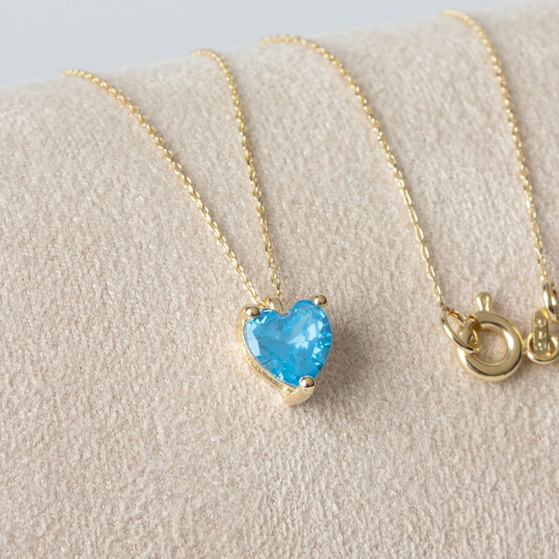 Blue Grace Heart Button-Up main image 1