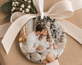 Personalised Christmas Ornament | Custom Photo Christmas Bauble, Personalised Christmas Decoration, Family Christmas | Photo Upload